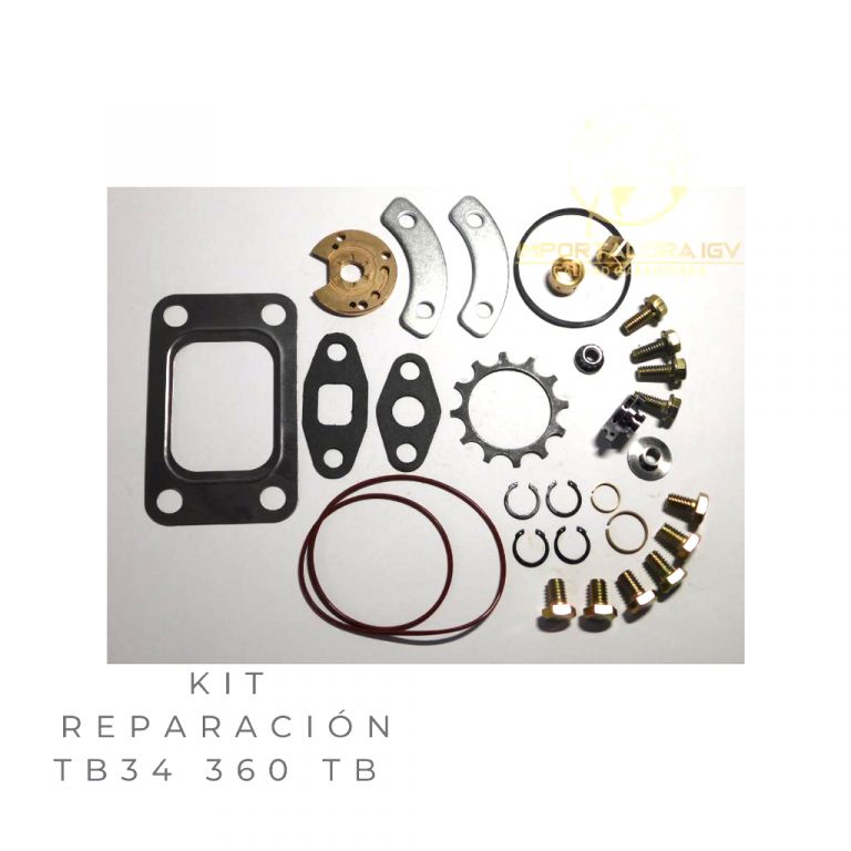 Kit Reparación de turbo TB34 360 TB INTERNATIONAL / JAC JHR POWER 2 QUINTA RUEDA